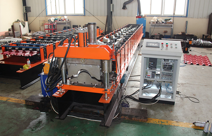 Ridge Cover Roll Forming Machine